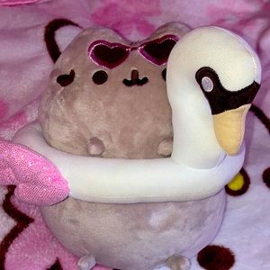 Pusheen cat plush from claires.